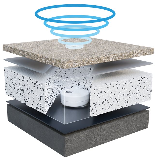 Corte 3D sensor de humedad TRM