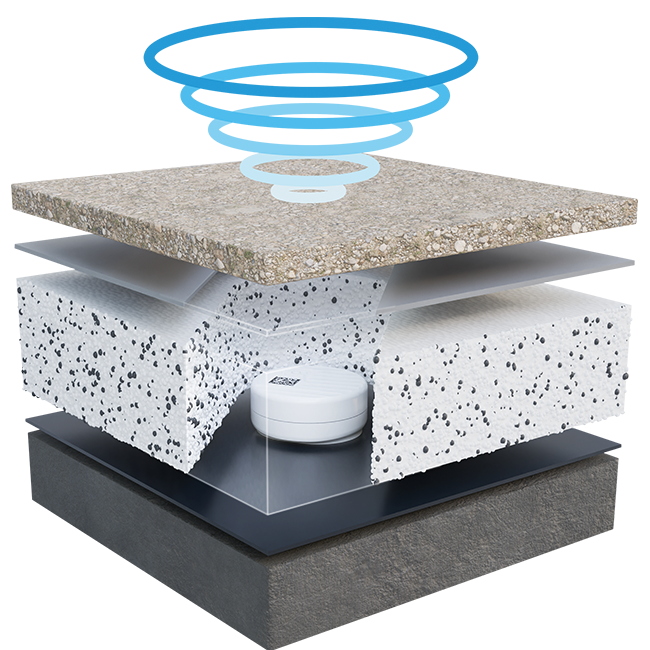 Corte 3D sensor de humedad TRM
